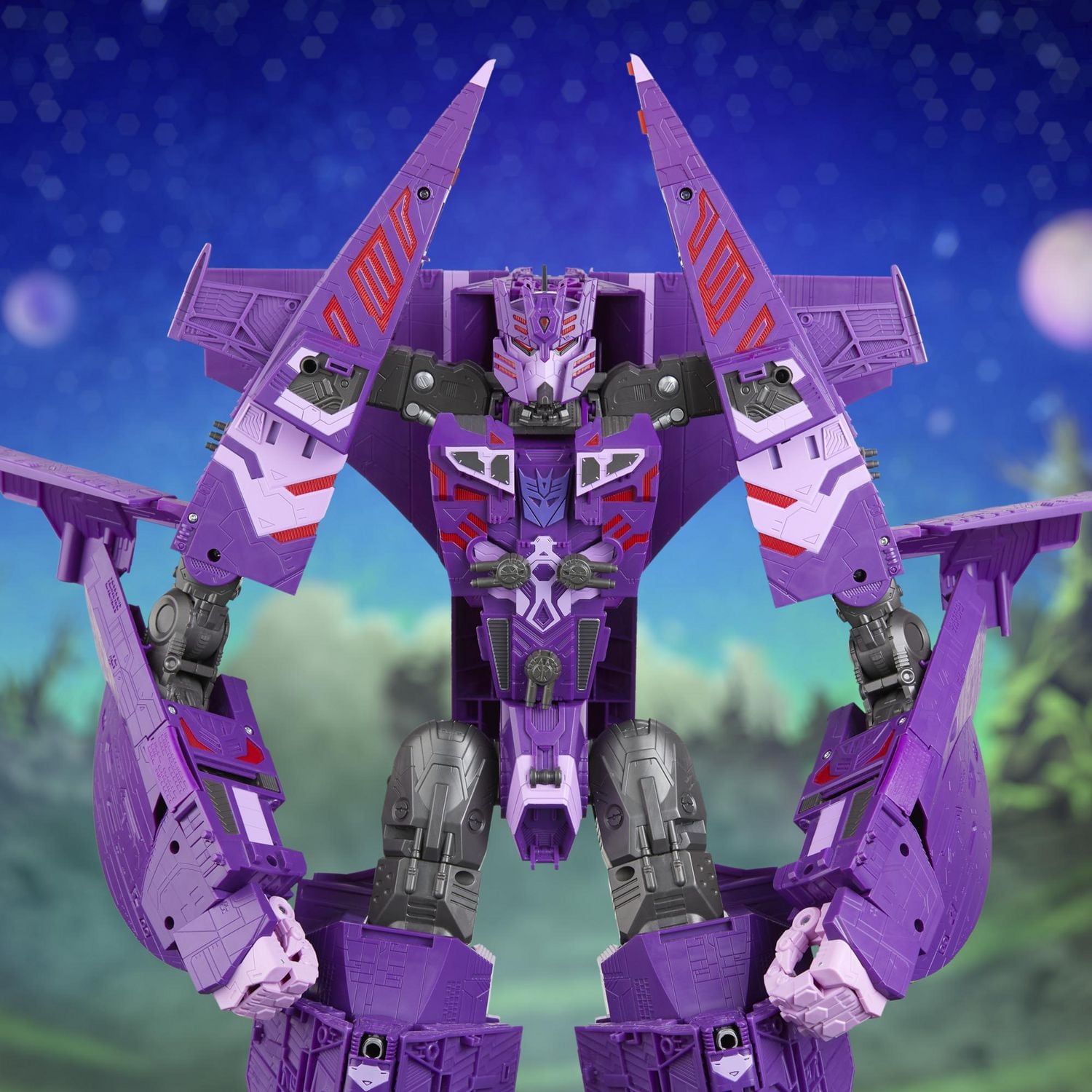 Transformers Generations Legacy Evolution figurine de collection Decepticon Nemesis de classe Titan de 60 cm, pour adultes, à partir de 15 ans
