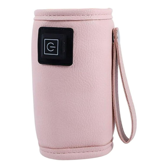 Baby Bottle Warmer Infant Milk Bottle Heated for Indoor, Outdoor Shopping Pink