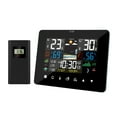 thumbnail image 1 of Mistaha Wireless Weather Station FJ3362G with Color Screen Display - Indoor Outdoor Thermometer, Humidity Monitor, Weather Forecast Tool - ABS Material - Large Colorful Screen - Date Time Pressure, 1 of 6