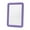 Purple, variant on Rectangular Makeup Mirror - Portable, Glass Surface, Frame, Adhesive Backing, for Lockers, Travel, Daily Use
