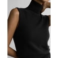 thumbnail image 6 of Womens Cardigan Sets 2 Piece Long Sleeve Shrug Top Cropped Cardigan Jackets with Vest Black Set M, 6 of 9