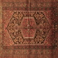 thumbnail image 1 of Ahgly Company Indoor Square Persian Brown Traditional Area Rugs, 6' Square, 1 of 4