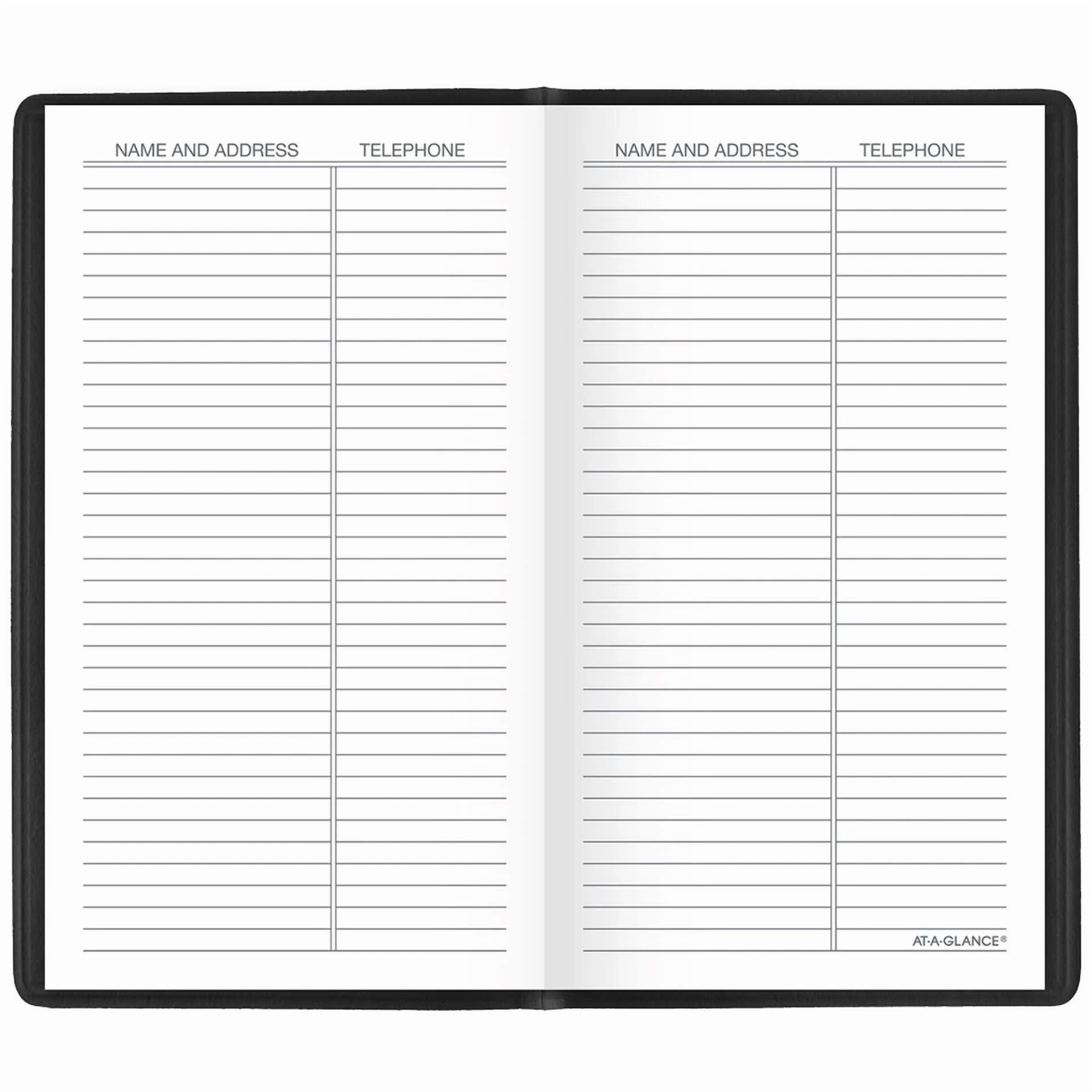 2026 At-A-Glance 70-402 Weekly Planner, 3-1/4 X 5-3/4", Faux Crocodile Cover