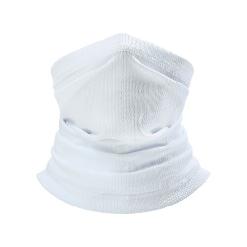 Summer UV Protection Face Covering Mens Women Cooling Neck Gaiter Balaclava Breathable Headwear Scarf