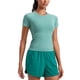 thumbnail image 1 of Remera CRZ YOGA sin costuras, transpirable, manga corta, color verde Cascadia, 1 of 6