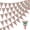 Red and Green, variant on 5 Pieces Gingham Banner Party Supplies Green and Red Checkered Flags Banner Gingham Triangle Sided Flags for BBQ Picnic Wedding Baby Shower Birthday Party Decorations