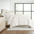 thumbnail image 4 of Duvet Cover Set - Ultra Soft & Breathable - Reversible Apricot SunSet - Garden for King/Cal-King Bedding by Comfort Canopy, 4 of 18