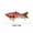 B#3, variant on 10cm Multi-Stage Fish Sinking Swimbait - Lifelike Hardened Fiber ABS Plastic Lure with Hand-Painted Clear Coat, Realistic Eyes & Sound Attraction for Bass, Crappie, Catfish