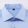 thumbnail image 3 of TANSILING Men's French Cuff Dress Shirt with Free Cufflinks, Formal Long Sleeve Tuxedo Shirt, 3 of 6