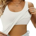 thumbnail image 2 of Toimothcn Tank Tops For Women Casual Solid Color Sleeveless Tank Tops With Built In Bra Round Neck Summer Workout Shirt Tops Suitable For Outdoor Activities, 2 of 4