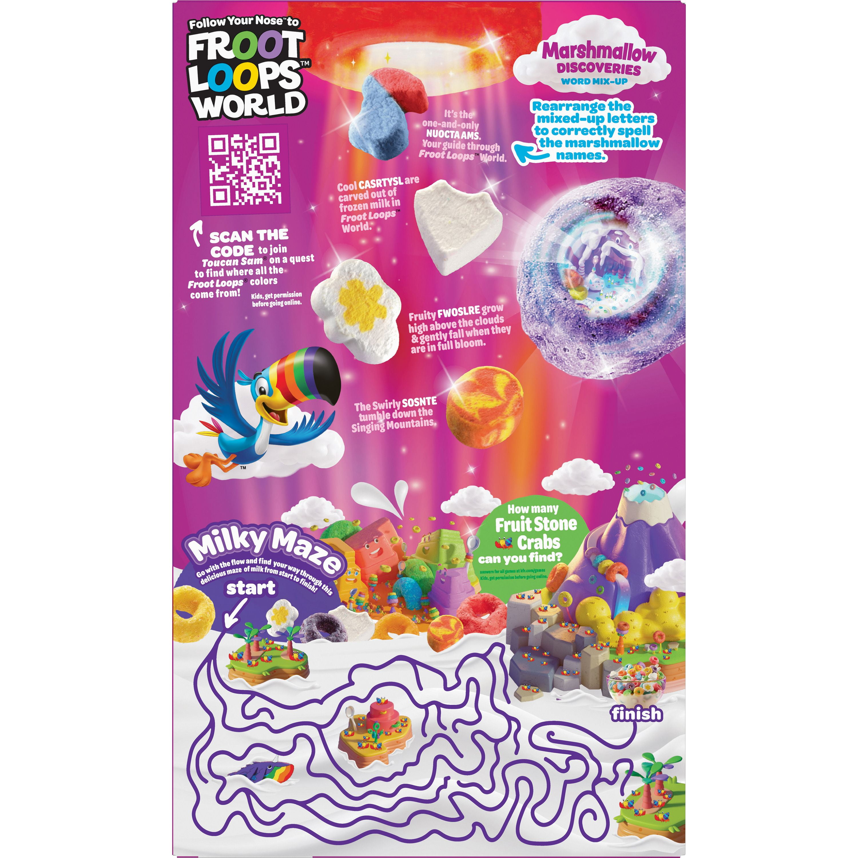 Buy Kellogg's Froot Loops Breakfast Cereal with Marshmallows, Original