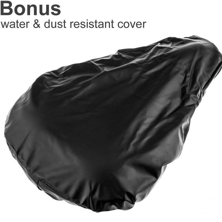 Elbourn 2Pack Gel Bike Seat Cover-Wide Padded Bicycle Seat Cover