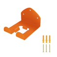 thumbnail image 1 of Estante de almacenamiento para garaje Yuxing Trim Rack Naranja, 1 of 5