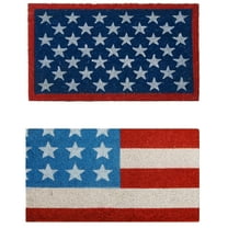 Rubber-Cal "American Flag Doormat" Kit - 18" x 30" - 2 Door Mats