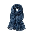thumbnail image 4 of Soft Mist Bandana Long Scarf 3D Bow Textured Neck Wrap & Shawl Fashion Accessory, 4 of 6