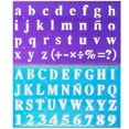 thumbnail image 2 of Plastic Stencil Ruler Set: 2CT, 2 of 5