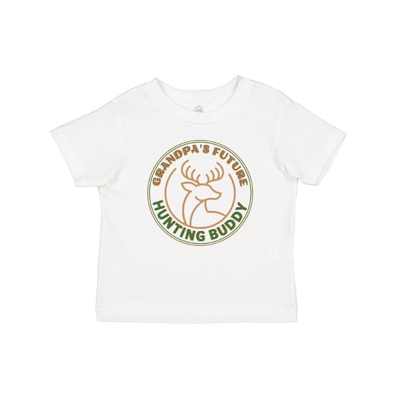 Inktastic Grandpa Future Hunting Buddy Deer Boys Baby T-Shirt