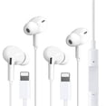 thumbnail image 1 of wonima11 【Official Certified Earphone】 2 Pack Wired Headphones for iPhone,Earbuds Built-in Microphone & Volume Control,Compatible with iPhone 14/13/12/11/XR/XS/X/8/7/Pro/Pro Max, 1 of 1