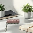 thumbnail image 1 of Stress Relieving Novelty Mechanical Keyboard Keychain Toy with Illuminating Light Up Function for and Relaxation, 1 of 2