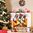 thumbnail image 3 of Christmas Stocking 3 Pack, 19 Inch 3d Gnomes Santa Christmas Stockings, 3 of 5