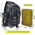 thumbnail image 2 of Mochila de pesca, bolsa de aparejos de pesca con portacañas, caja de aparejos, equipo de pesca, mochila de hombro Zhivalor Mochilas y Maletines, 2 of 7