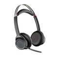 thumbnail image 1 of Plantronics - Voyager Focus UC con base de carga (poliéster) - Auriculares Bluetooth duales (estéreo) con micrófono de brazo - Compatibles con PC/Mac con USB-A - Compatibles con Teams (certificado), Z, 1 of 5
