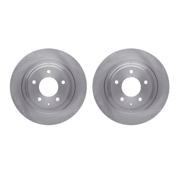 Dynamic Friction Company Rear Brake Rotors 6002-80032