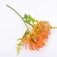 thumbnail image 3 of Bola de crisantemo Artificial, flor de Leucospermum, ramo de tallo, Hortensia de plástico para arreglos de boda, fiesta, decoración de jardín en casa, 3 of 4