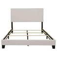 thumbnail image 4 of DUOSONG Ivory Full Bed with Nailhead Trim - 1-Piece Bedroom Furniture, 4 of 5