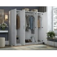 thumbnail image 4 of 100% Solid Wood Cosmo 4-Door Wardrobe, 4 of 6