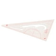 thumbnail image 4 of 1:3 1:4 1:5 Proportion 90 Degree Triangle Scale Ruler Design Pattern Making, 4 of 8