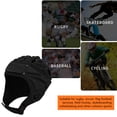 thumbnail image 2 of Casco De Rugbi Protector de cabeza de lycra Accesorios deportivos elásticos cómodos (F), 2 of 8
