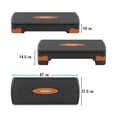 thumbnail image 3 of Banco Escalon De Ejercicio Step Rutinas Aerobics Ajustable, 3 of 6