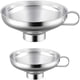 thumbnail image 1 of 2 Pack Canning Funnels, Less Steel Jam Funnels, Wide Mouth Funnel, Kit, 1 of 4