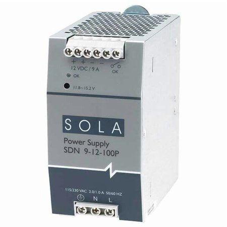 Solahd DC Power Supply 12VDC 9A 60Hz SDN912100P price history on PriceWatchPro