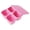 pink, variant on THLKIF Divided Compartments Snack Containers Bento Wheat Straw Snack Box with Lid Reusable Meal Prep Lunch Box Food Storage Containers for Adults Christmas Travel Work Gifts