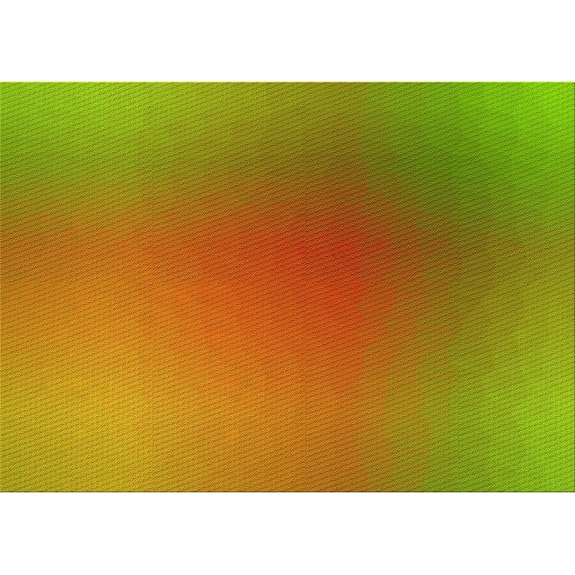 Ahgly Company Machine Washable Indoor Rectangle Transitional Pistachio Green Area Rugs, 2' x 3'
