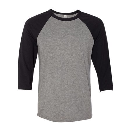 BELLA + CANVAS Unisex Three-Quarter Sleeve Baseball Tee 3200C