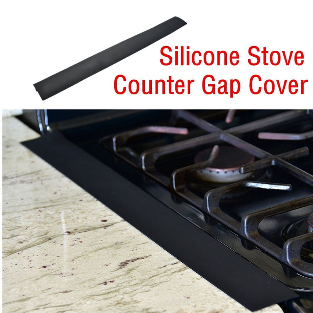 Details about   Stove Counter Gap Cover Flexible Silicone Gap Covers for Stovetop Oven 