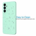 thumbnail image 4 of Cell Phone Basic Cases for Galaxy A16 5G, Liquid Silicone Gel Rubber Shockproof Case Ultra Thin Slim Matte Surface Cover for Samsung A16 6.7 inch (Green), 4 of 6