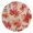 Gold, variant on Round Art Wall Clock Vintage Oil Painting Texture Decorative Clock Gold Pointer, Multi-Purpose Desktop & Hanging Creative Decor Clock for Home Living Room Cartoon Red Maple Leaf