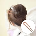 thumbnail image 4 of 4 Pieces French U-shaped Hairpin, U Shape Hair Clips U Sticks Pins for Women Girls Hairstyles-Style 5;, 4 of 7