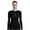 Black, variant on Women's Thermal Undershirt High Stretch Thermal Underwear Tops Base Layer for Women Cold Weather Gear, White