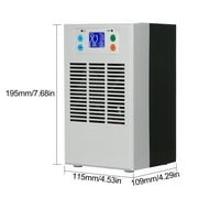 Shinysix 100W Fish Tank Water Heater & Chiller Thermostat, Cooling & Heating System, LCD Display, Semiconductor Electronic, Small-Scale Refrigeration
