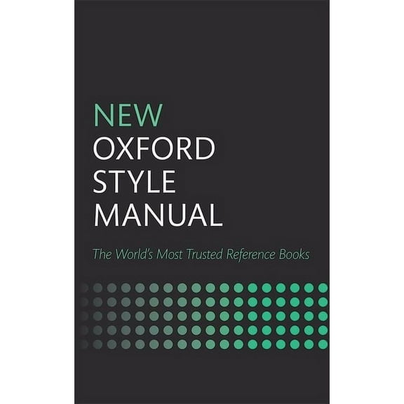 New Oxford Style Manual, (Hardcover)