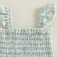 thumbnail image 4 of Onesies 3-6 Months Unisex Toddler Baby Girl Jumpsuit Little Kids Cap Sleeve Belted Wide Leg Romper Cute One Piece Summer Outfits, 4 of 7