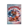 thumbnail image 2 of Rhodesian Ridgeback Patriotic Welcome for 4Th of July Independence Day Travel Passport Wallet Ridgebacks Dog Lover Gifts PU Leather Passport Holder Cover - 00010, 2 of 5