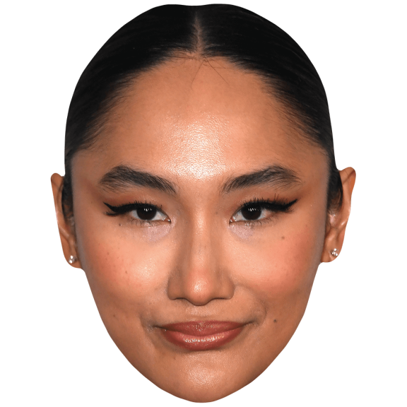 Nikki Chapman (Smile) Big Head. Larger than life mask.