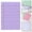 Purple, variant on 3-Hole Loose Leaf Paper Refills, 1Book/200PC, Lined Filler Paper for Planner, Journal, Notebook, Assorted Colors ,2 Sizes:S:8*10.6in, L:5.5*11in(S, Blue)