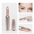 thumbnail image 4 of Depiladora recortadora de pelo de cejas recargable para mujeres con luz LED brillar Electrónica, 4 of 5